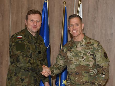 Wizyta dowódcy Gwardii Narodowej USA w NCBC