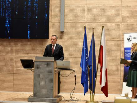 Uroczyste podsumowanie ćwiczeń LOCKED SHIELDS 2019 w NCBC