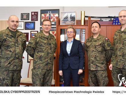 Współpraca NCBC z Departamentem Cyberbezpieczeństwa MON